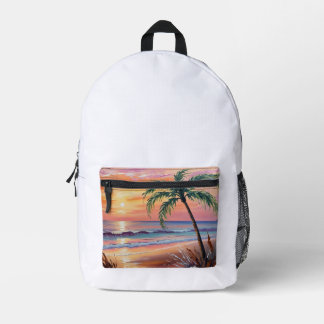 À Dos Imprimé Imprimer le sac de coupe