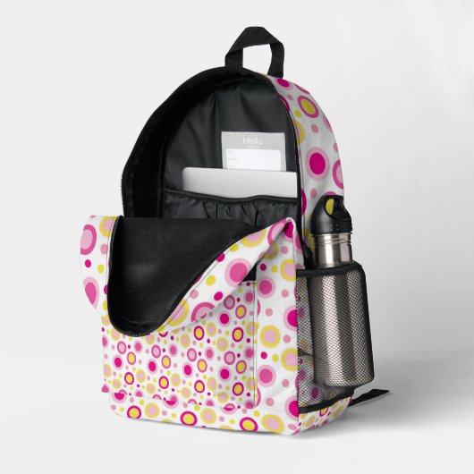 À Dos Imprimé Imprimer le sac de coupe (Coin arrière droit (ouvert))