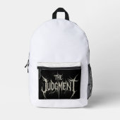 À Dos Imprimé Le sac du jugement (Recto)