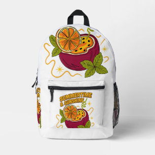 À Dos Imprimé Porter le soleil - Sac fourre-tout tropical