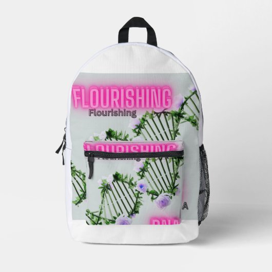 À Dos Imprimé Sac (Recto)