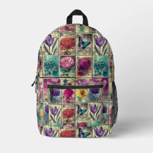 À Dos Imprimé Sac de timbre postal vintage