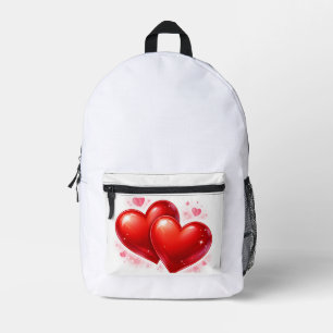 À Dos Imprimé Sac pour fille, enfants, cœur, amour