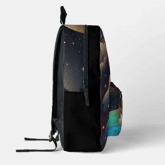 À Dos Imprimé Slam Dunk Space Basketball sac (Gauche)