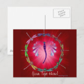 A Dragonfly Dance II Briefkaart (Voorkant / Achterkant)