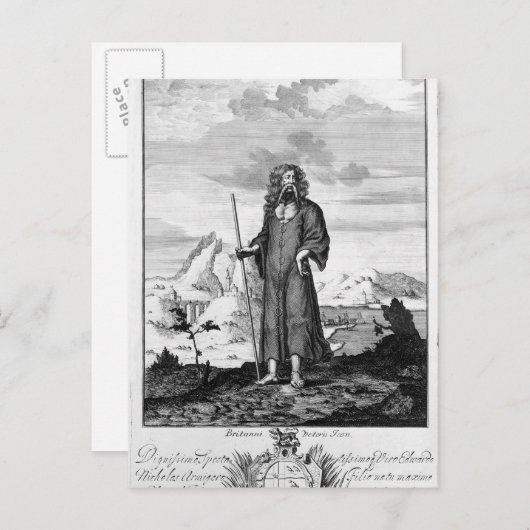 A Druid Briefkaart (Voorkant / Achterkant)