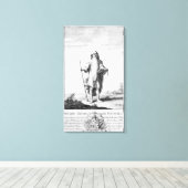 A Druid Canvas Afdruk (Insitu (Houten vloer))