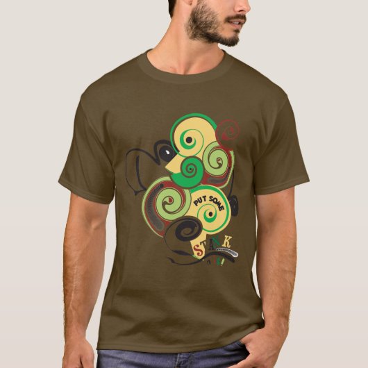 A empesté là-dessus le T-shirt (Devant)