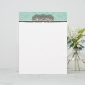 À En-tête LETTRE D'AFFAIRES ÉLÉGANTE :: royal 7 (Debout devant)