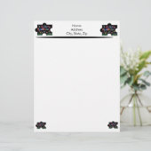 À En-tête Lettre sensibilisation sur l'autisme Tête (Debout devant)