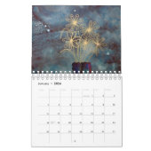 A est pour le mini calendrier 2018 azuré (Jan 2026)