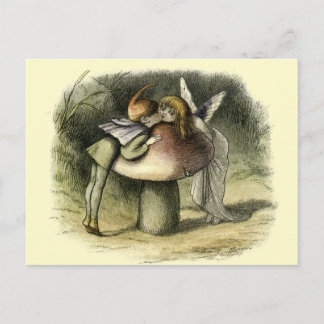 "A Fairy Kiss" door Doyle Briefkaart