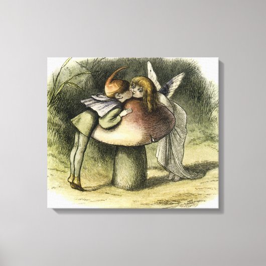 "A Fairy Kiss" door Doyle Canvas Afdruk (Voorkant)