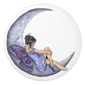 A Fairy Moon Keramische Knop (Voorkant)