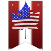 À Fanions 4 juillet Bannière Jour du Canada (Premier drapeau)