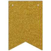 À Fanions 50 et Fabulous Gold Foil bannière d'anniversaire (Premier drapeau)