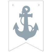 À Fanions Ancrages bleus Bannière garçon (Premier drapeau)
