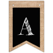 À Fanions Anniversaire fait sur commande de bannière (Deuxième drapeau)