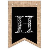 À Fanions Anniversaire fait sur commande de bannière (Premier drapeau)