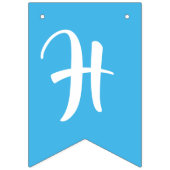 À Fanions Aquarium Poisson Joyeux Anniversaire Bannière Bunt (Deuxième drapeau)