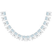 À Fanions Baby shower "Snips and Snails", bannière Swallowta (Tout)