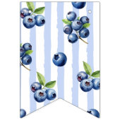À Fanions Bannière Blueberry Happy Birthday bundanner (Premier drapeau)