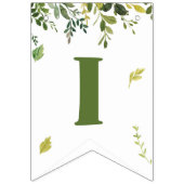 À Fanions Bannière c'est un garçon baby shower Woodland (Deuxième drapeau)