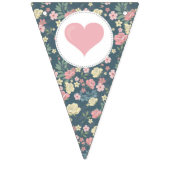 À Fanions Bannière chic minable de baby shower (Deuxième drapeau)