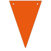 À Fanions Bannière citrouille Patch Party (Brown et orange) (Deuxième drapeau)