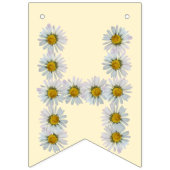 À Fanions Bannière d'anniversaire Daisy (Deuxième drapeau)