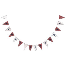 Bannière d'anniversaire de baseball