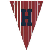 À Fanions Bannière d'anniversaire de baseball (Deuxième drapeau)