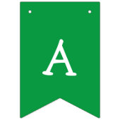 À Fanions Bannière d'anniversaire de la Grenouille mignonne (Troisième drapeau)