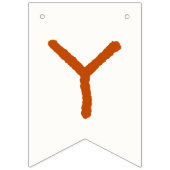 À Fanions Bannière d'anniversaire de Young Wild et Three For (Premier drapeau)