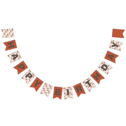 À Fanions Bannière d'anniversaire des pompiers | Bannière in (Tout)