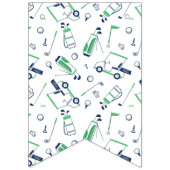 À Fanions Bannière d'anniversaire du Golf (Premier drapeau)