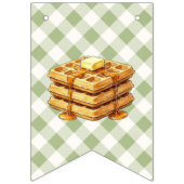 À Fanions Bannière d'anniversaire Gaufre (Premier drapeau)