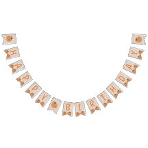 Bannière d'anniversaire Gingham Little Pumpkin