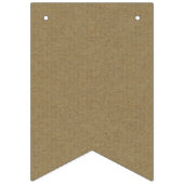 À Fanions Bannière d'anniversaire joyeuse de Kraft (Premier drapeau)