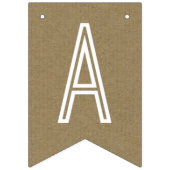 À Fanions Bannière d'anniversaire joyeuse de Kraft (Troisième drapeau)