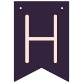 À Fanions Bannière d'anniversaire joyeux pour le papillon Bo (Deuxième drapeau)