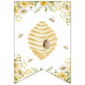 À Fanions Bannière d'anniversaire « Our Little Honey » (Premier drapeau)