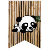 À Fanions Bannière de bienvenue du Parti Panda (Deuxième drapeau)