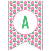 À Fanions Bannière de Bruant Rose (Deuxième drapeau)