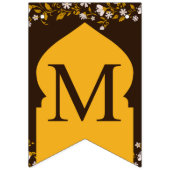 À Fanions Bannière de bunker RAMADAN MUBARAK (Troisième drapeau)