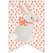 À Fanions Bannière de Bunny et de Bunny fraises (Premier drapeau)