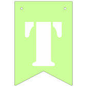 À Fanions Bannière de Bunting bleu vert Triplet Boy (Deuxième drapeau)