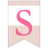 À Fanions Bannière de Bunting CLIENT customisée (Troisième drapeau)