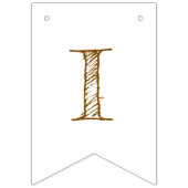 À Fanions Bannière de Bunting d'abeilles douces (Deuxième drapeau)