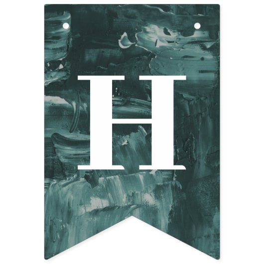 À Fanions Bannière de Bunting Jour de Fêtes d'Arche Peint -  (Deuxième drapeau)